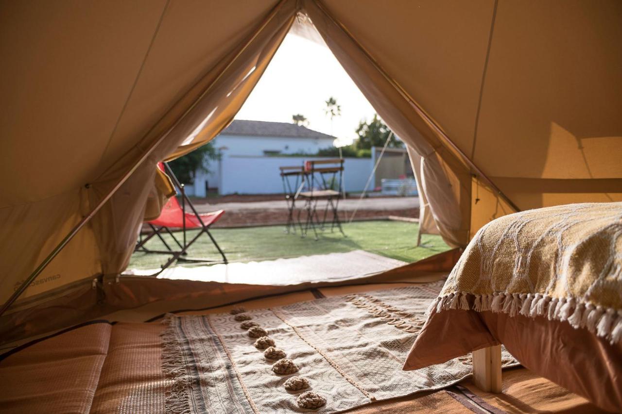 Hotel Glamping La Mimosa Conil Conil De La Frontera Exterior foto