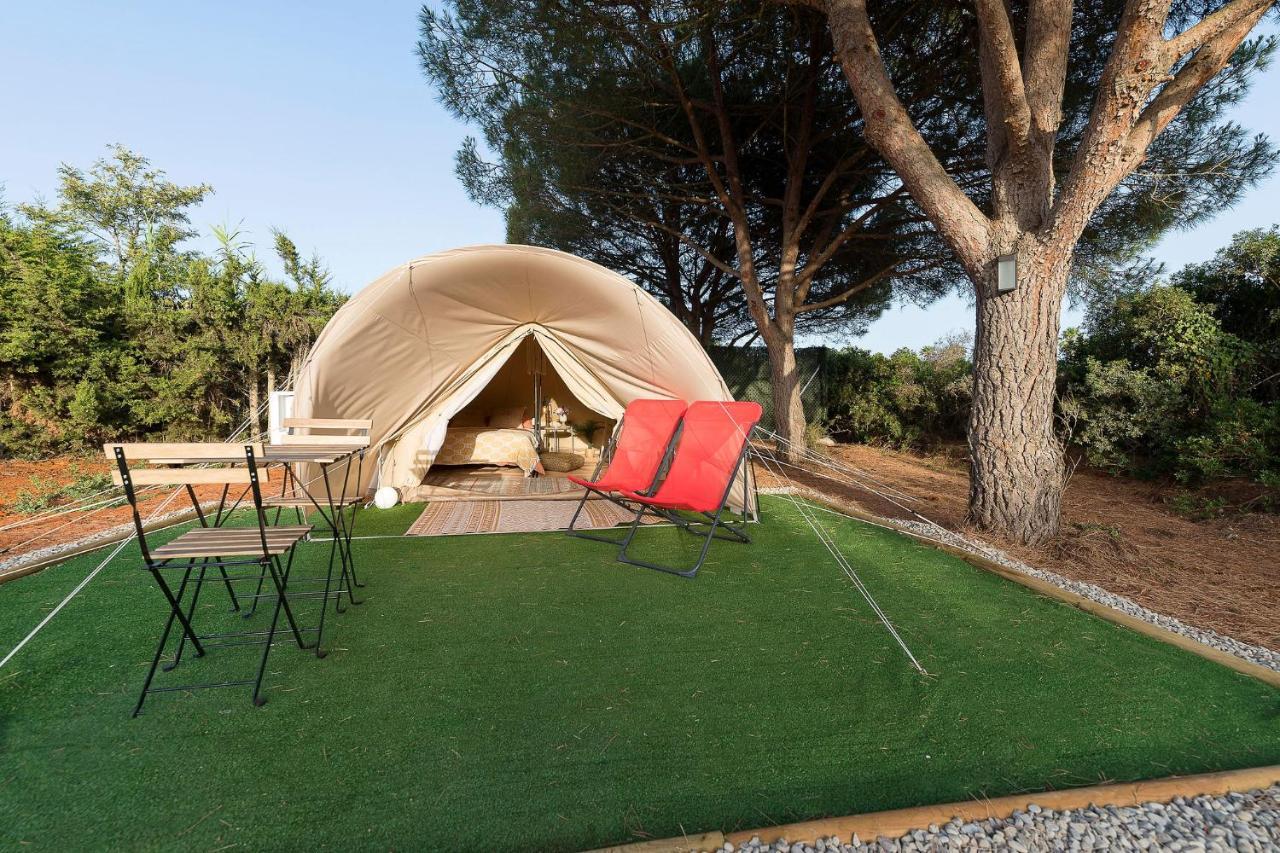 Hotel Glamping La Mimosa Conil Conil De La Frontera Exterior foto