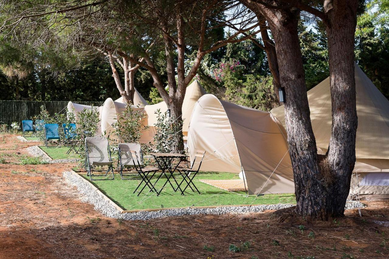 Hotel Glamping La Mimosa Conil Conil De La Frontera Exterior foto