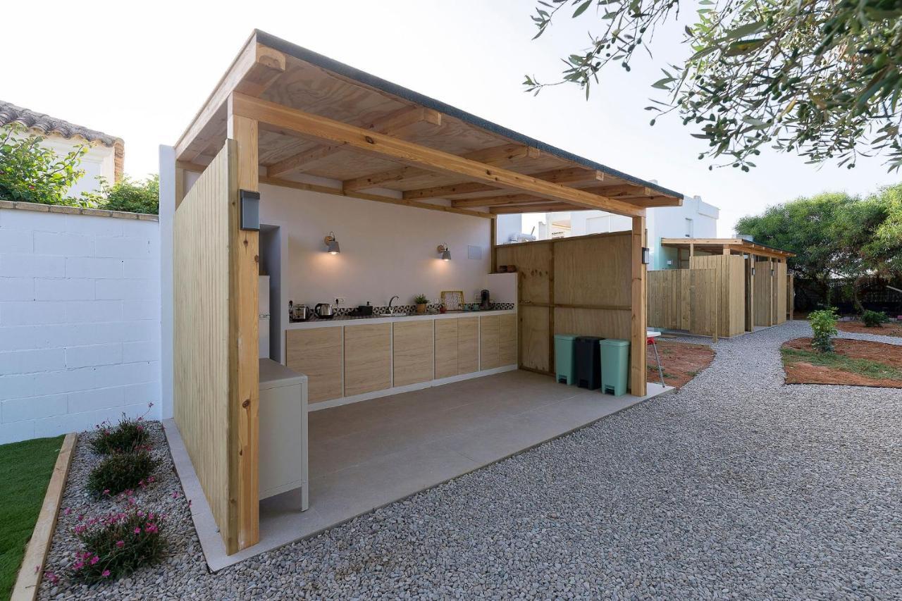 Hotel Glamping La Mimosa Conil Conil De La Frontera Exterior foto